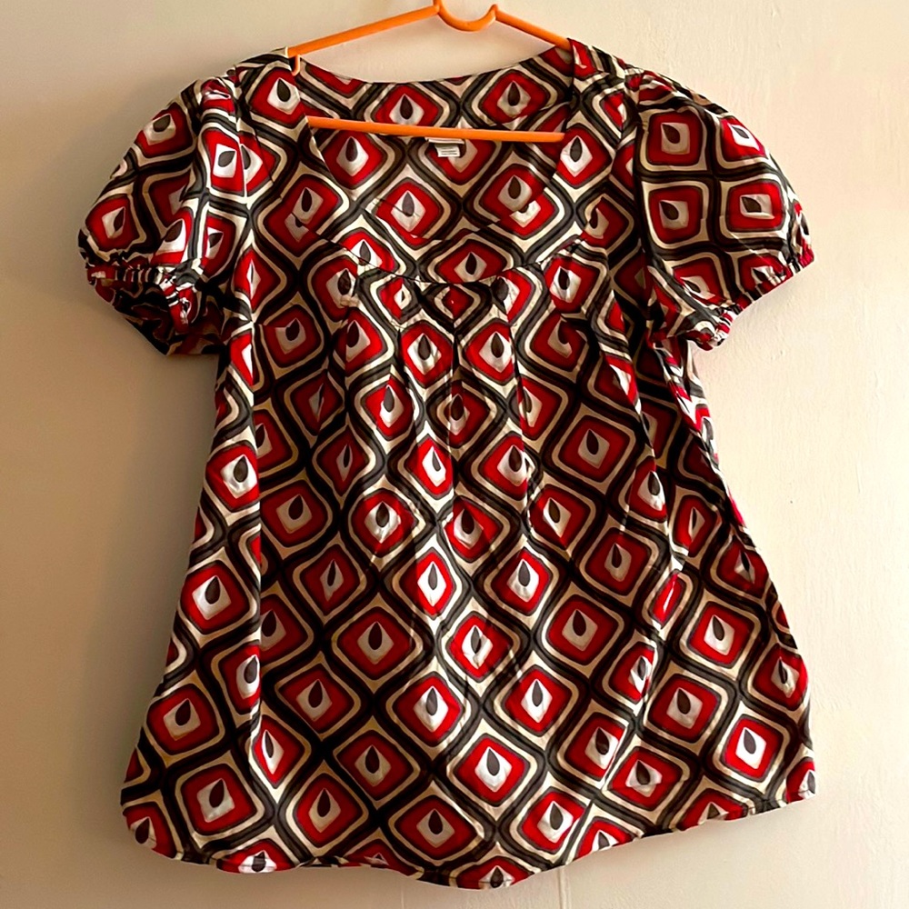 Womens cotton cute bohomein look top